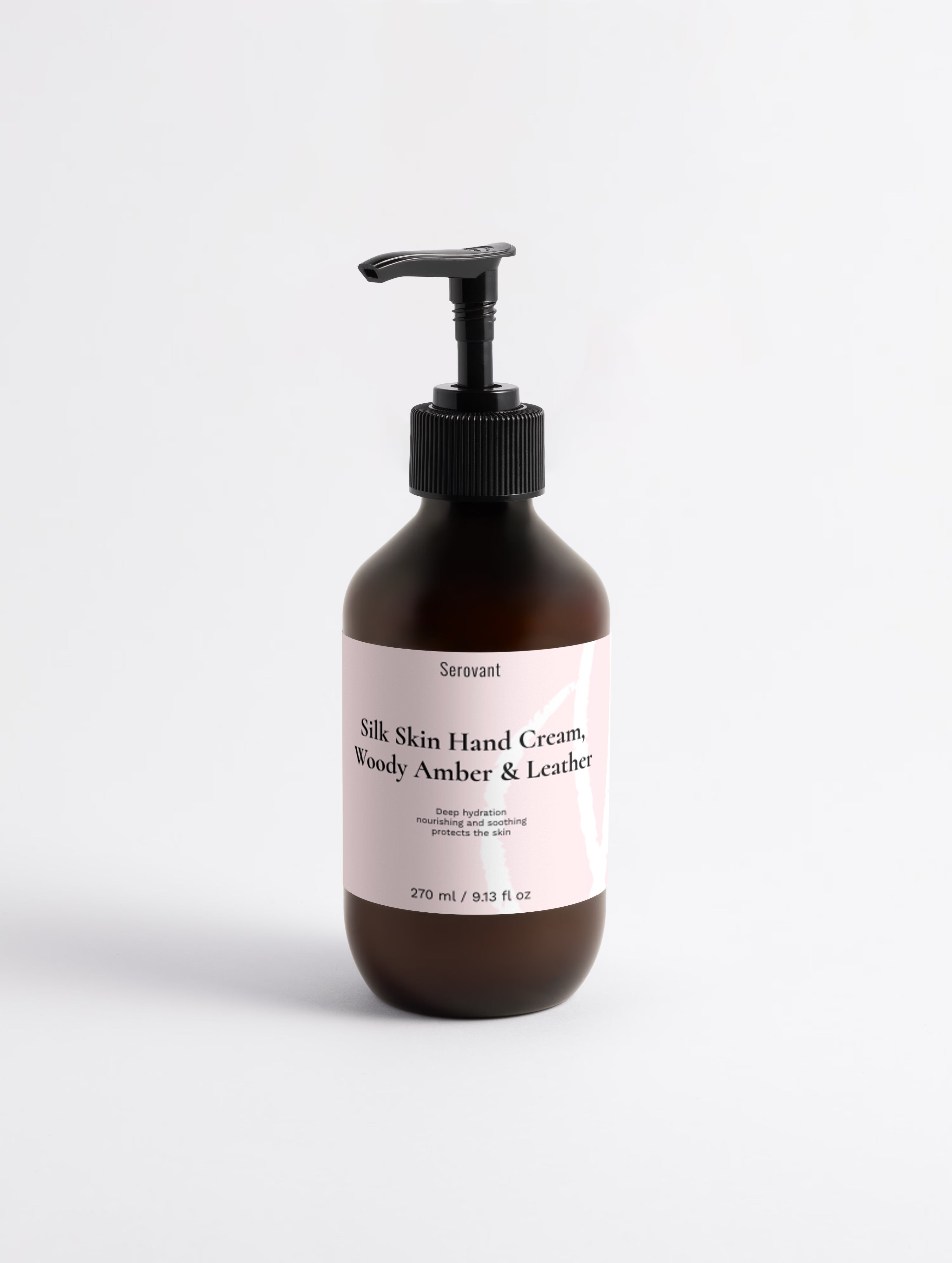 Silk Skin Hand Cream, Woody Amber & Leather
